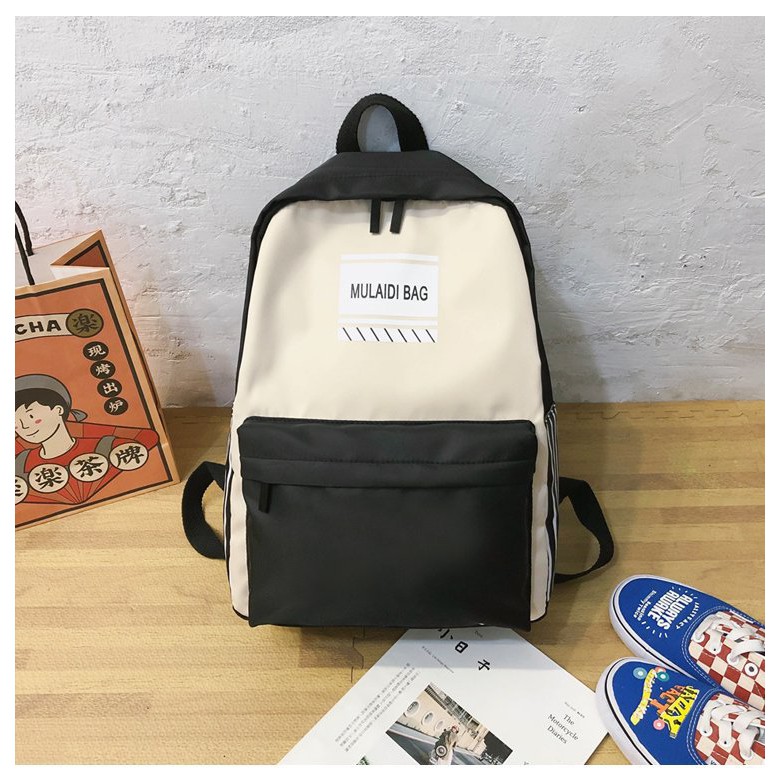 Balo Ulzzang Chất Liệu Vải Không Thấm Nước MULAIDI BAG L8603