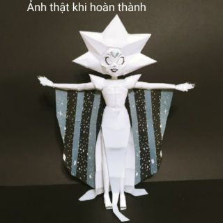 Mô hình giấy [Steven Universe] White Diamond
