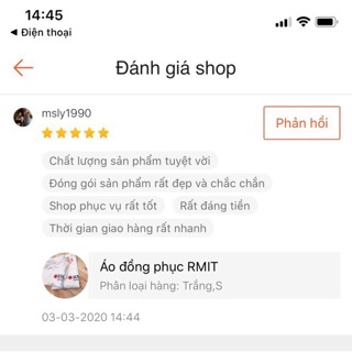 ÁO ĐỒNG PHỤC