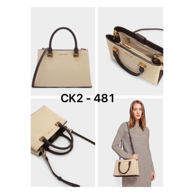 [Charles And Keith] (hàng auth CnK) túi Xách CK2-481