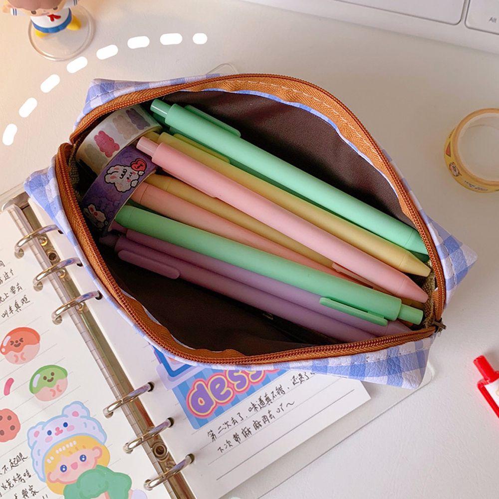 Túi Đựng Bút / Mỹ Phẩm Đa Năng Hình Gấu Hoạt Hình Xinh Xắn