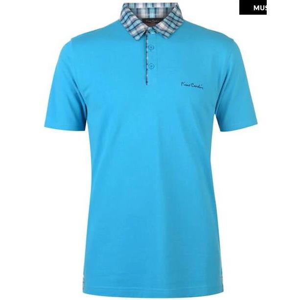 NEW 10.10 SALE Sale . [Hàng Sẵn] - Áo thun polo nam Pierre Cardin có cổ viền tương phản để Cực Đẹp . Đẹp . ✔️ . . ! : 😍