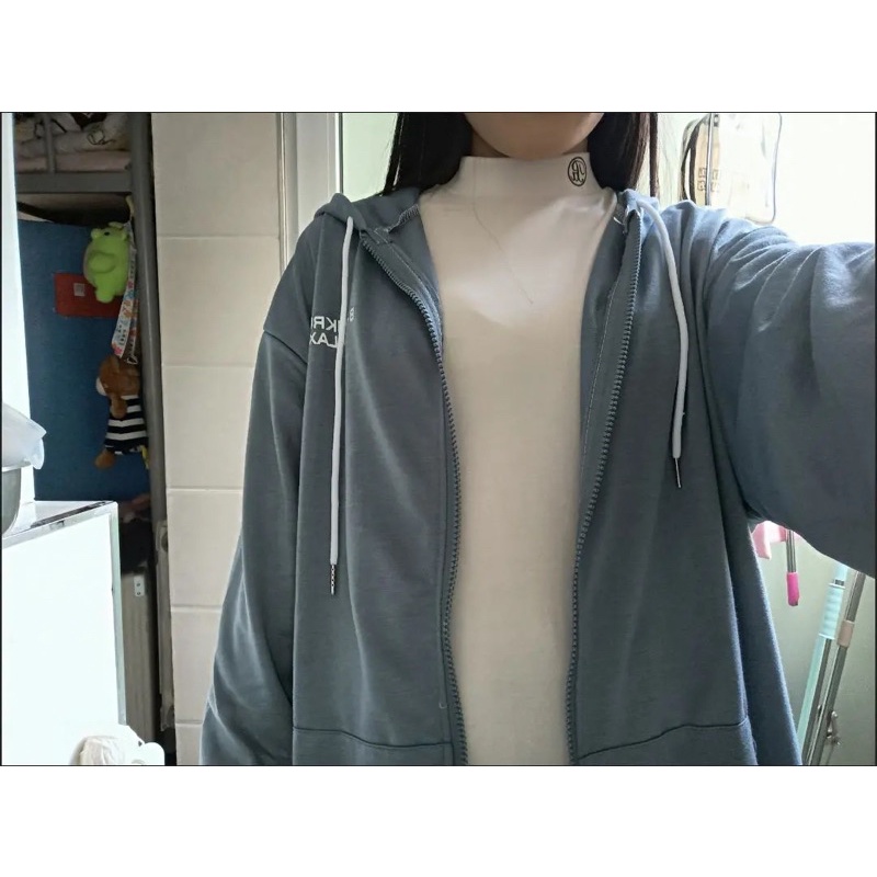 Áo khoác hoodie zip nỉ chống nắng