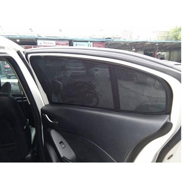 Rèm Che Nắng Nam Châm Mazda 2 Sedan 2015 - 2021  loại 1 dày dặn