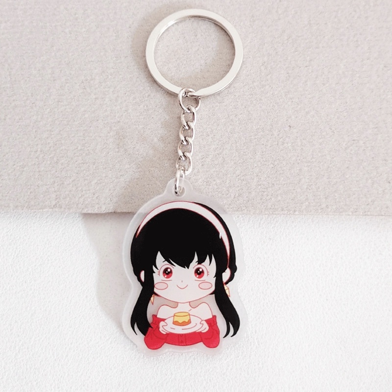 Móc Khóa Hình Bông Hoa SPY×FAMILY Loid Forger Anya Forger Yor Forger