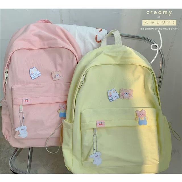 🔖 Balo Hàn Quốc Difabag bear  4 màu xinh xinh 🎀💖 HÀNG CÓ SẴN 🍰🍀