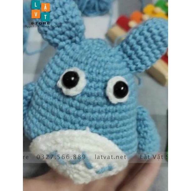 Mắt nhựa đen có vít xoáy - Needle felting kèm chốt, làm gấu bông, móc len, mắt búp bê