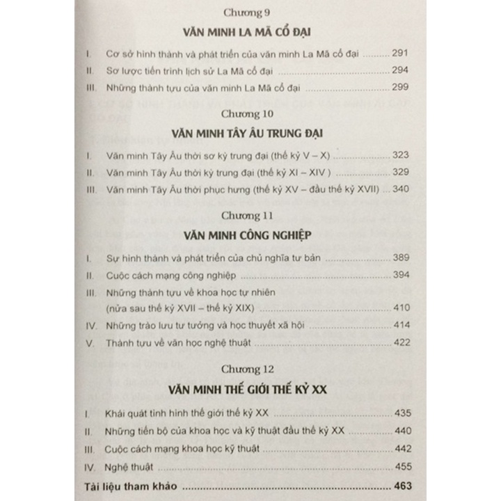 Sách Lịch Sử Văn Minh Thế Giới