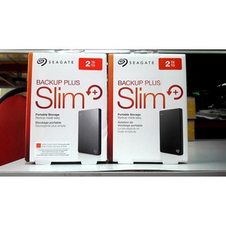 Ổ cứng di động Seagate backup plus slim 2TB USB 3.0