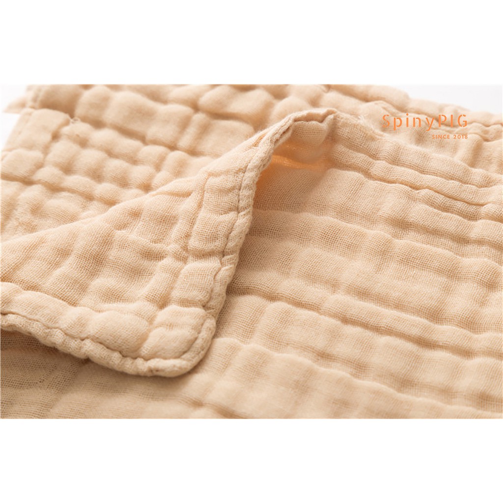 Khăn xô tắm cho bé 6 lớp 100% Cotton hữu cơ tự nhiên không chất tẩy nhuộm đa năng siêu mềm và siêu thấm