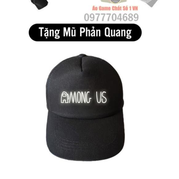 HÓT - SALE  [Hot] Áo Hoodie Among US TRUST NO ONE + Sau Lưng in PHẢN QUANG + Tặng kèm Mũ AMUS Phản Quang áo cực chất | BigBuy360 - bigbuy360.vn