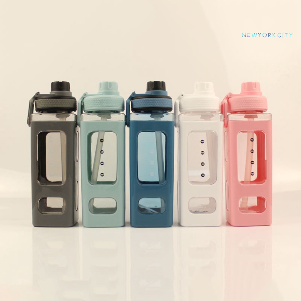 Cốc Uống Nước NY-700ml / 900ml Bằng Nhựa Chống Rò Rỉ Đa Năng Tiện Dụng