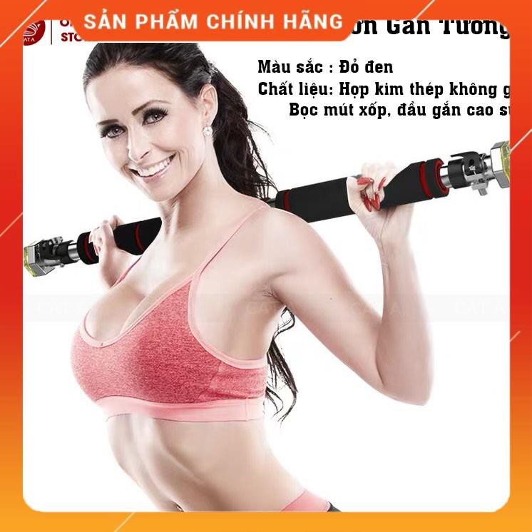 THANH XÀ TẬP ĐƠN GẮN TƯỜNG gắn cửa nhiều cỡ từ 60-130cm- Kích thước tùy chỉnh phù hợp tập gym tại nhà, tăng cơ bắp !