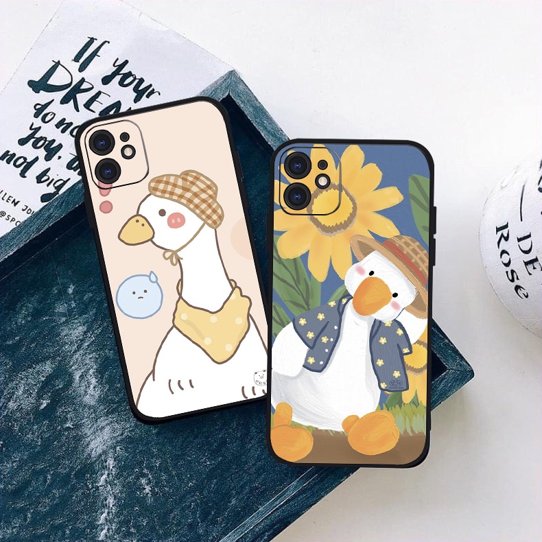 Vỏ ốp iPhone Silicon viền vuông Duck 245 - 246 Phone 6pl/6s/6spl/7/7pl/8/8pl/x/xs/11/12/13/14/pro/max - Chinchincase