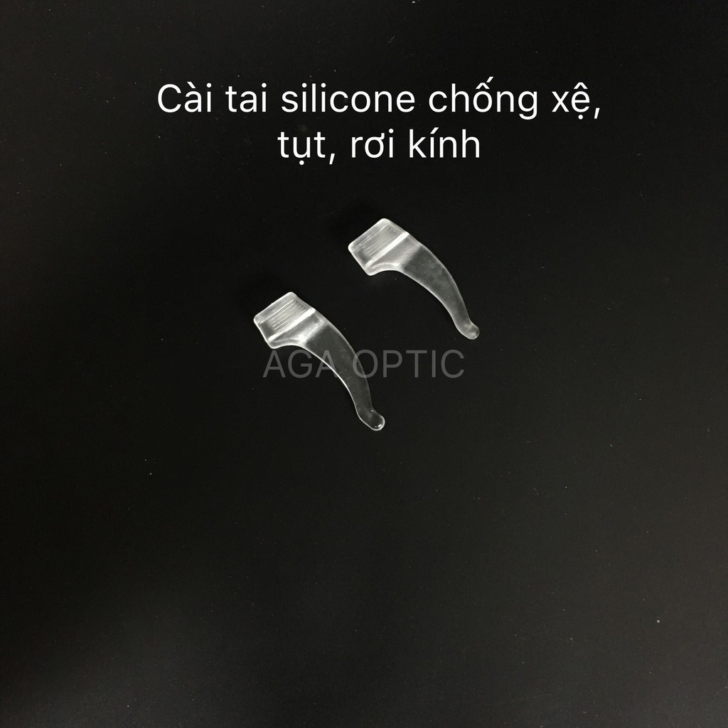 [FreeShip] Cài tai silicon mềm dẻo không gây khó chịu cho da &quot;Chống Tuột Kính&quot;