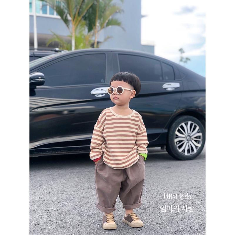 ÁO SWEATER CHO BÉ GÁI VÀ BÉ TRAI  PHONG CÁCH HÀN QUỐC FORM CHUẨN 102