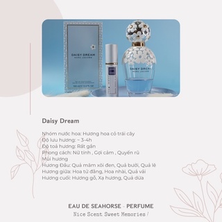 [Chính hãng] Nước Hoa Nữ DAISY DREAM - MARC JACOBS ♡︎ 10ml
