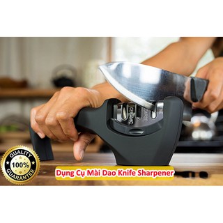 Dụng cụ mài dao kéo cầm tay Knife Sharpener nhanh sắc bén chỉ trong vài giây