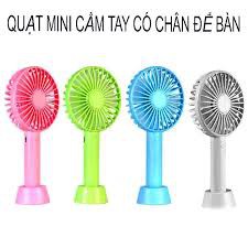 Quạt mini để bàn hoặc cầm tay Siêu dể thương | BigBuy360 - bigbuy360.vn