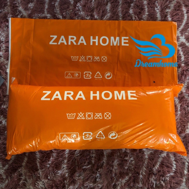 Chăn hè cotton đũi Zara Home viền roma trần bông mềm mịn