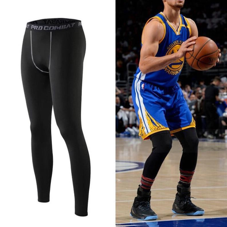 Quần giữ nhiệt COMBAT PRO LEGGING nam tập gym, bóng đá, bỏng rổ, bóng chuyền dáng dài giá rẻ *