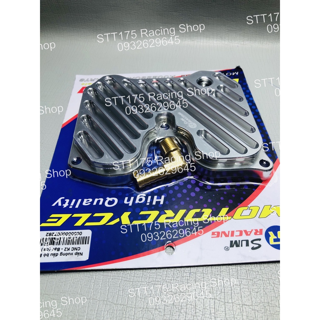 Nắp Đầu CNC gắn cho tất cả các đời EX Mẫu K2 - Bạc