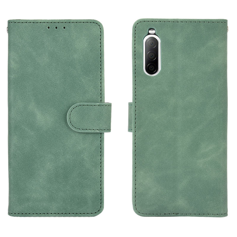 Sony Xperia 10 1 II Plus 8 5 ACE L4 XZ3 Leather Flip Case Smooth Shockproof Cases Magnetic Card Holder Wallet Phone Cover