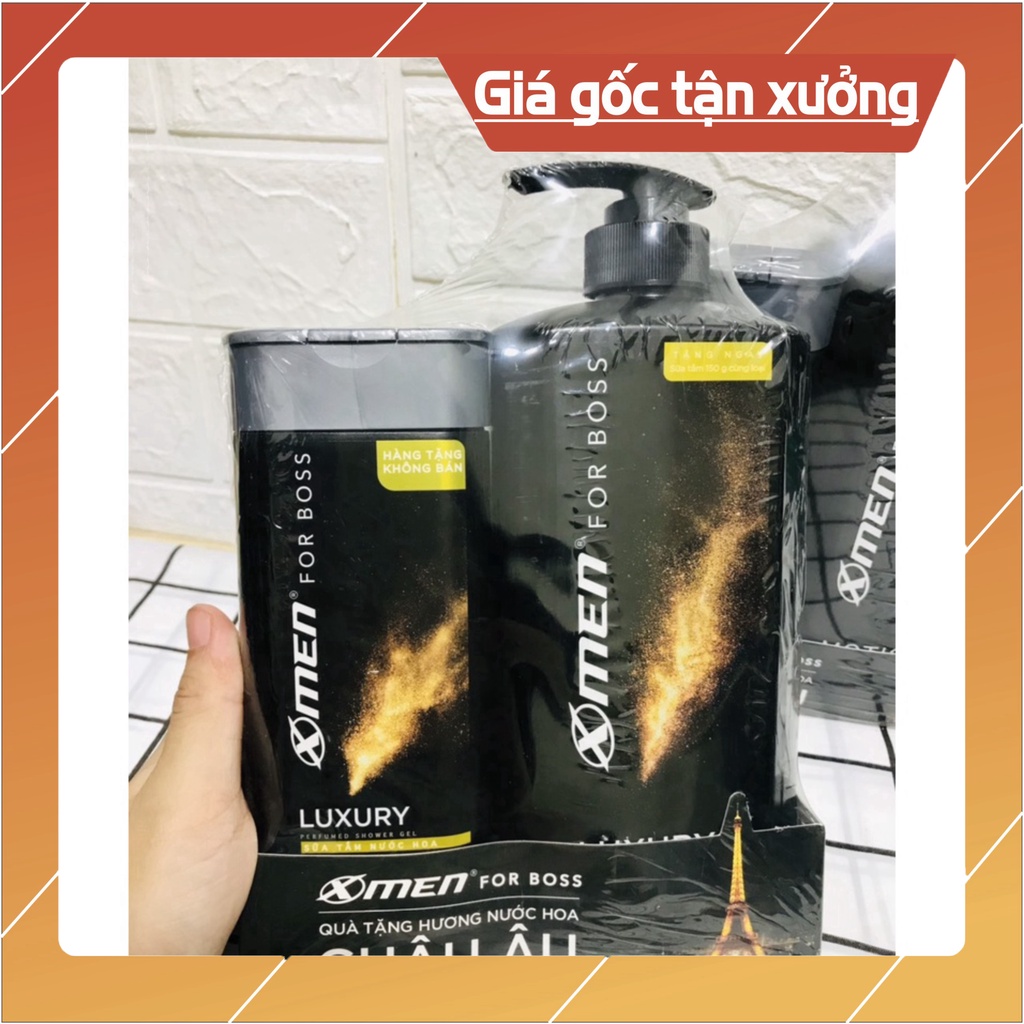 Dầu gội hương nước hoa Xmen For Boss 650g tặng ngay sữa tắm cùng loại 150g