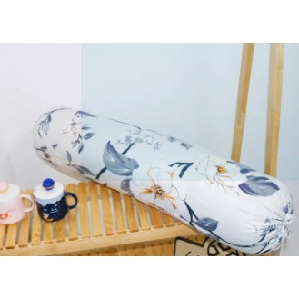 Vỏ Gối Ôm Cotton poly siêu kute 35x100cm-mẫu trái bơ xanh