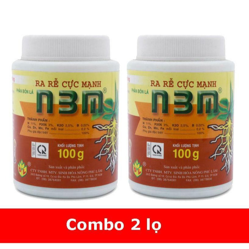 N3m kích rễ cực mạnh, combo 2 lọ 100gr