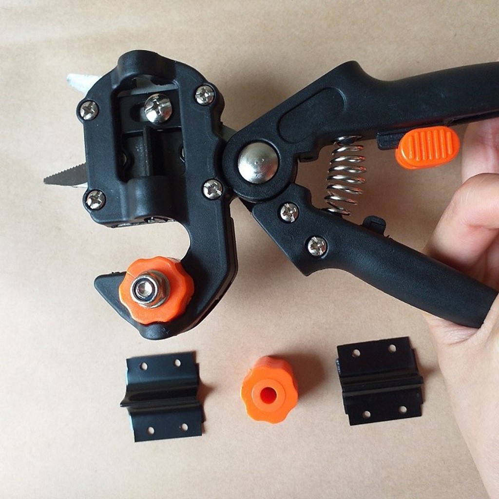 Kéo Chiết Ghép Cành Cây Đa Năng Tặng kèm thêm 2 lưỡi thay Kéo Cắt, Ghép,Tỉa Cây, Chiết Cành