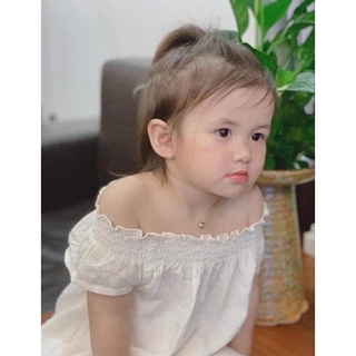 dây chuyền bạc khắc tên cho bé