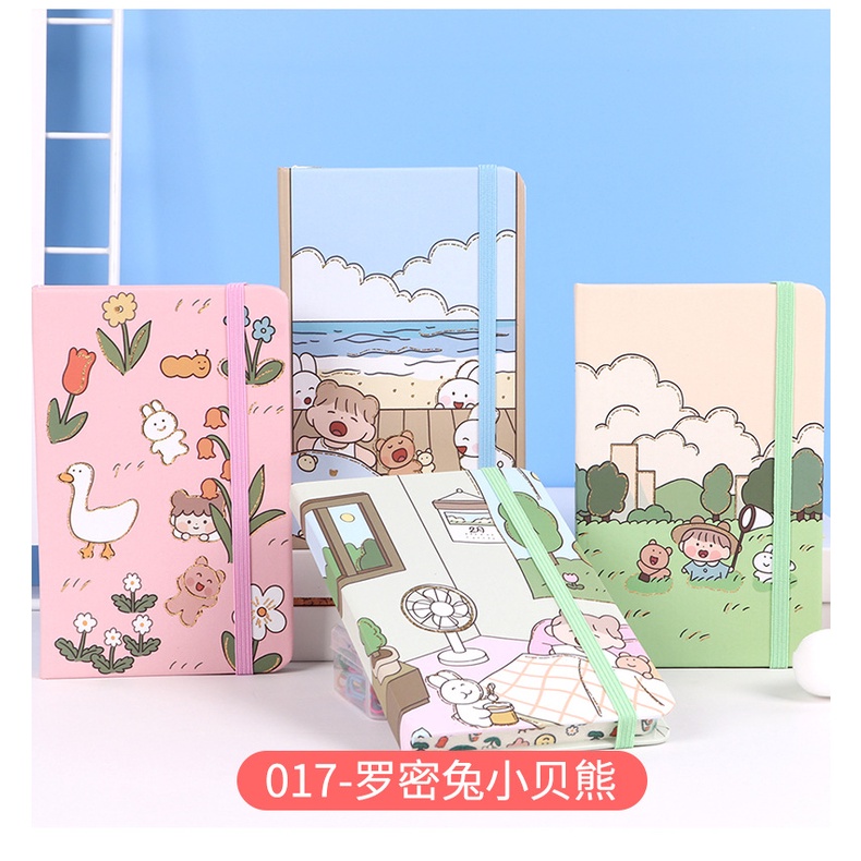 Sổ tay ghi chép a5 cute dễ thương MODINA, sổ kế hoạch bìa cứng viết kế hoạch đa năng