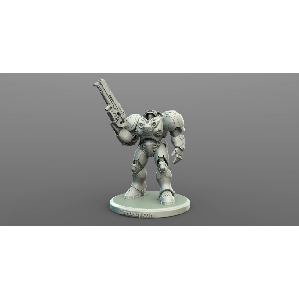 File in 3D Terran Soldiers Marine Corps 01 - StarCraft