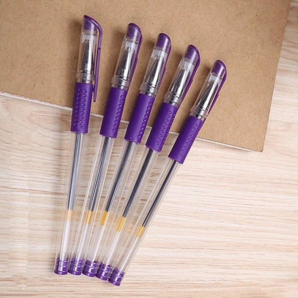 Bút bi nước 0.5mm văn phòng nhiều màu tiện lợi