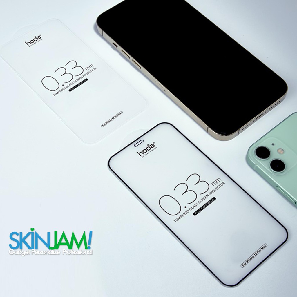 Cường Lực iP 15 HODA 0.33 mm Full Coverage 14Promax/ 14Pro/ 14/ 13/13Pro/13Promax/15/15Pro/15Promax Hàng Chính Hãng Hoda