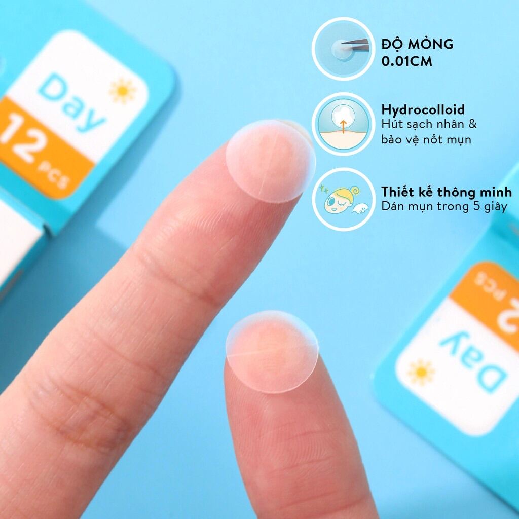 Miếng dán mụn dùng cho ban ngày  DERMA ANGEL