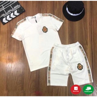 Bộ Hè Nam Thêu Logo Vương Miện B Cao Cấp BB21 -