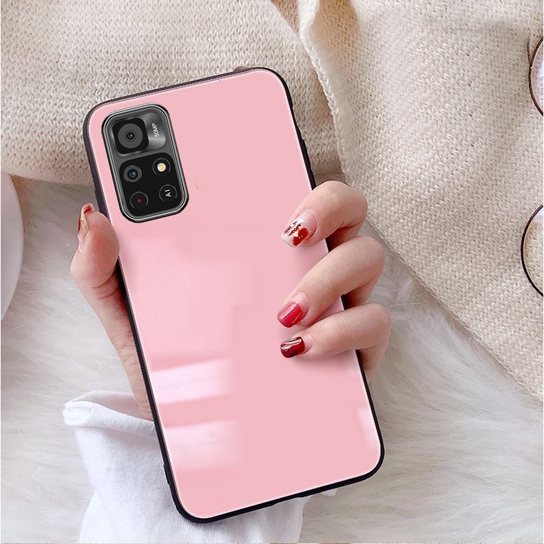 Ốp Lưng XIAOMI REDMI NOTE 11S, NOTE 11 4G, NOTE 11 5G , NOTE 11 PRO, NOTE 11 PRO 5G Mặt kính gương sáng bóng cao cấp