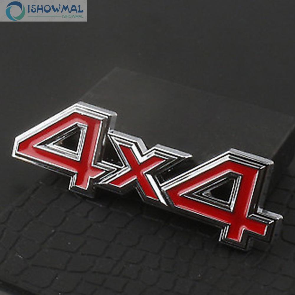 Metal 4x4 Car Sticker Emblem Offroad SUV Tail Labels 4 Drive AWD Badge