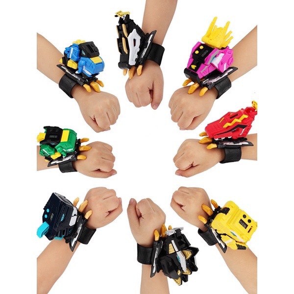 Đồng hồ biệt đội siêu anh hùng nhí khủng long BINO 017