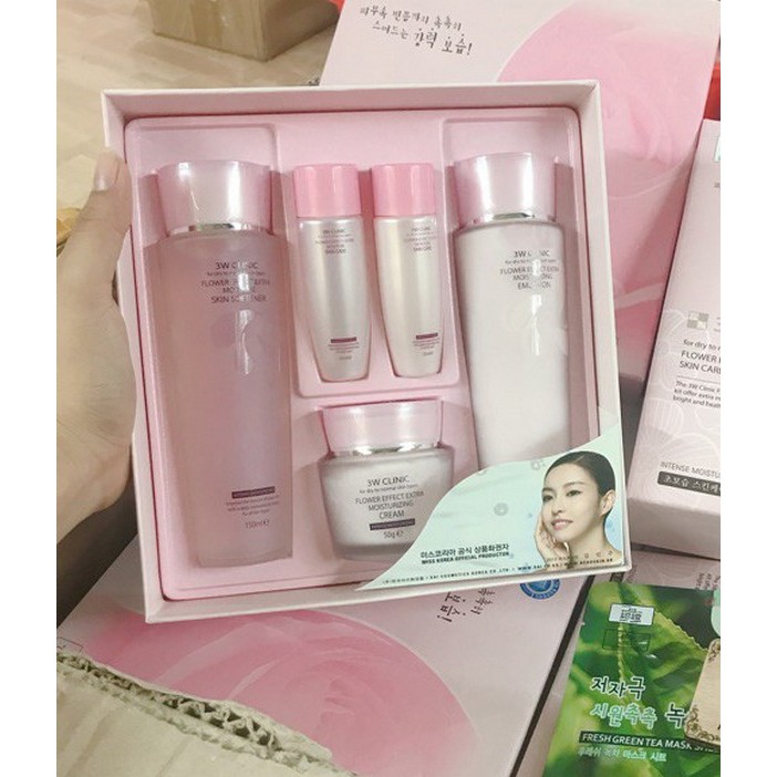 Bộ 3W Clinic Collagen Dưỡng Da / 𝘍𝘳𝘦𝘦𝘴𝘩𝘪𝘱 / Bộ Dưỡng Trắng Da Whityening Collagen 3W Clinic