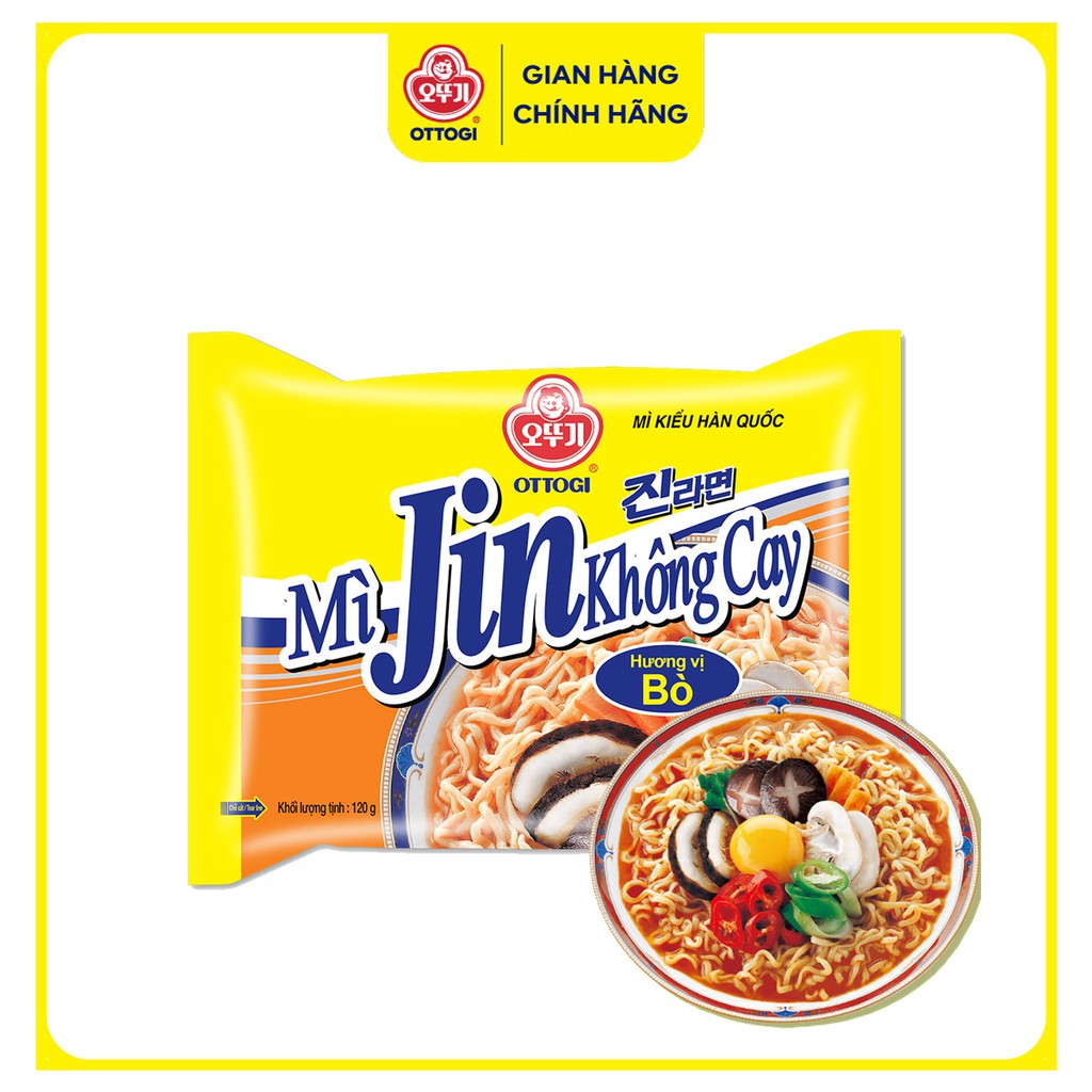 [FREESHIP❤️] - Mì tô Jin không cay Ottogi 110g