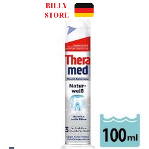Kem đánh   răng Theramed 100ml trắng răng tự nhiên, thơm miệng