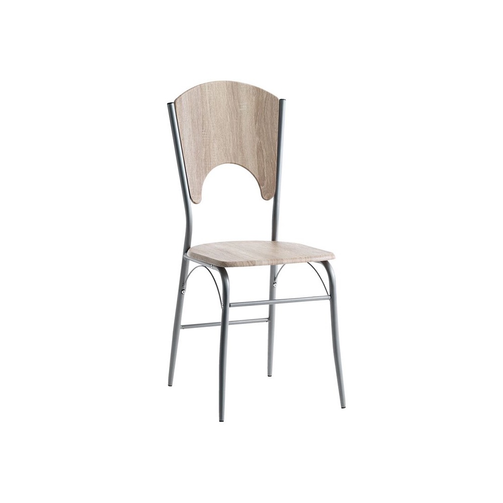Ghế bàn ăn | JYSK Thyholm | gỗ công nghiệp/kim loại | màu sồi | R41xS47xC92cm