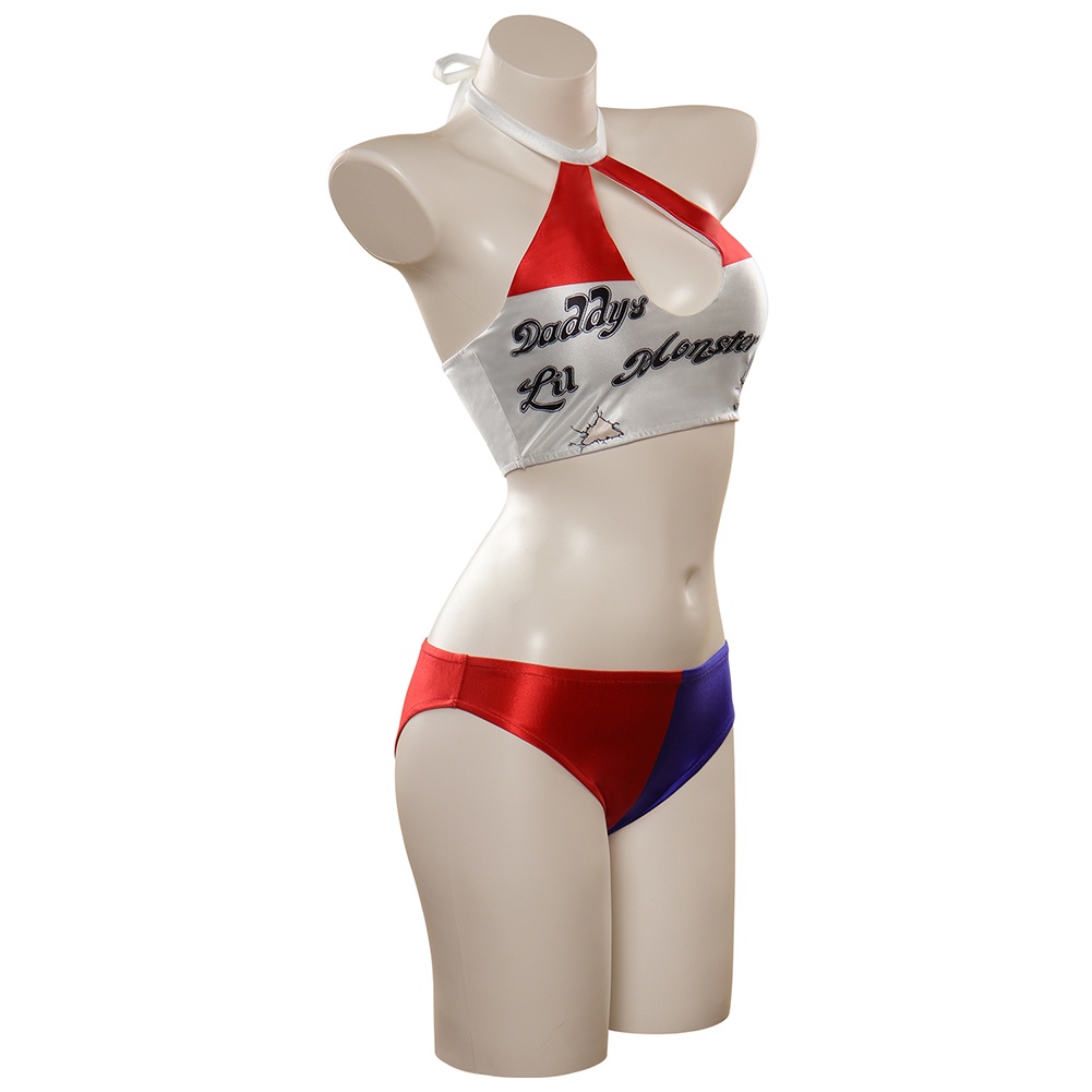 Bộ Đồ Bơi bikini Hóa Trang harley quinn Gợi Cảm