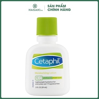 Sữa Dưỡng Ẩm Cetaphil Face & Body Moisturizing Lotion Cho Mặt Và Toàn Thân 59ml Hasaki