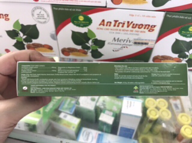 ✅ AN TRĨ VƯƠNG xoa tan nỗi lo bện trĩ hộp 30 viên