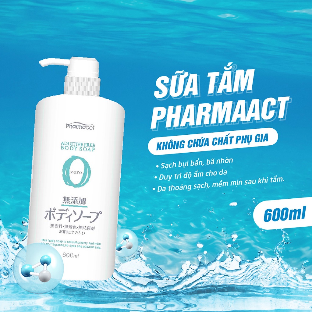 Sữa tắm Pharmact Dành Cho Làn Da Nhạy Cảm 600ml