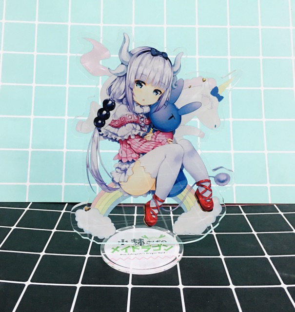 Tượng anime maid dragon, Standee anime maid dragon,mô hình maid dragon